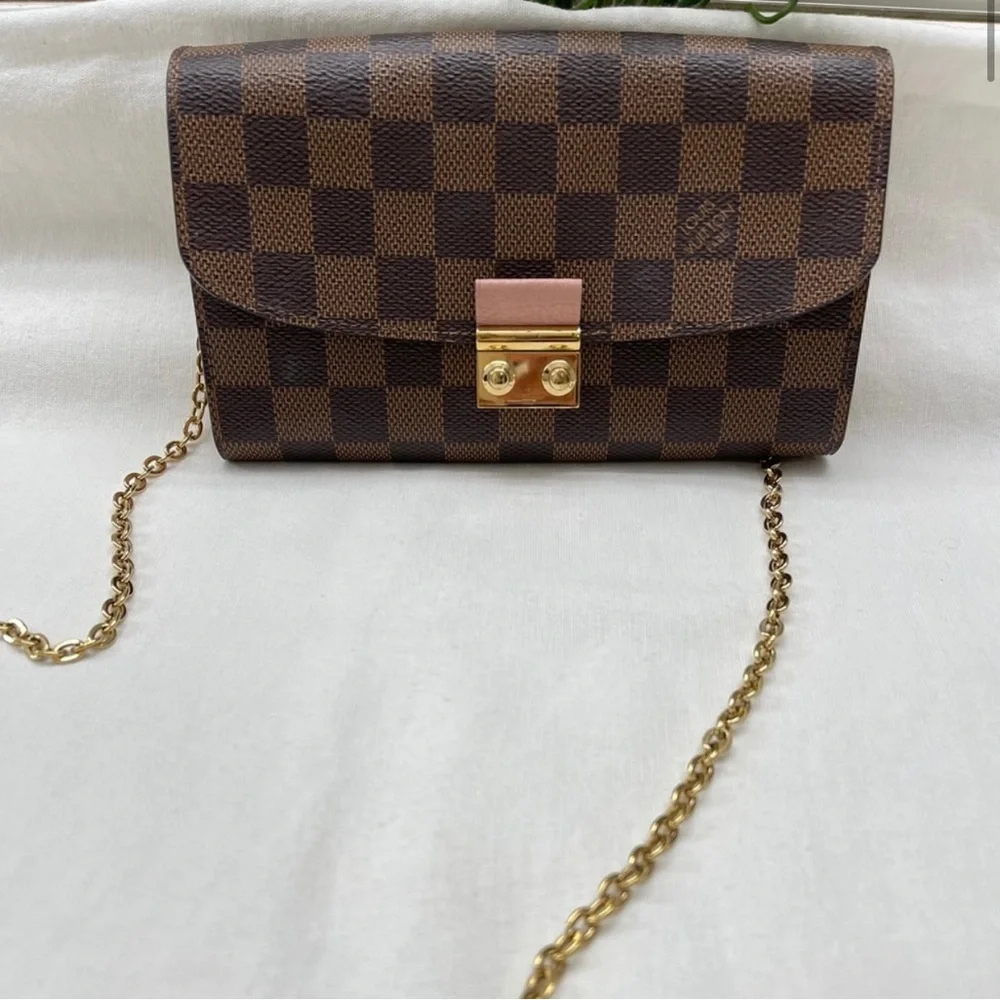 Louis Vuitton Croisette chain wallet - Picture 5 of 14